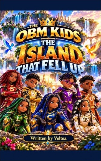 Cover of The OBM Kids: The Island That Fell Up by Veltea